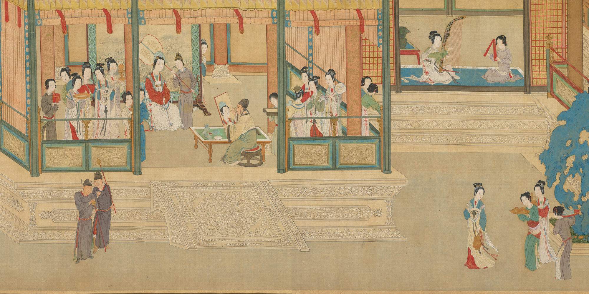 清代汉女造型 过桥冠 - 堆糖，美图壁纸兴趣社区