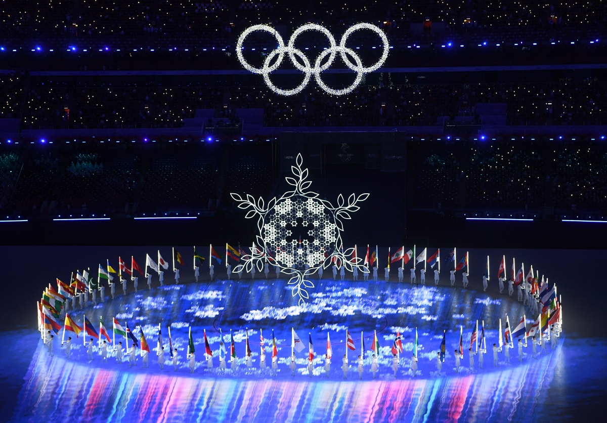 冰雪五环出场方式好高级 北京2022年冬奥会开幕式美轮美奂|冰雪|五环-滚动读报-川北在线